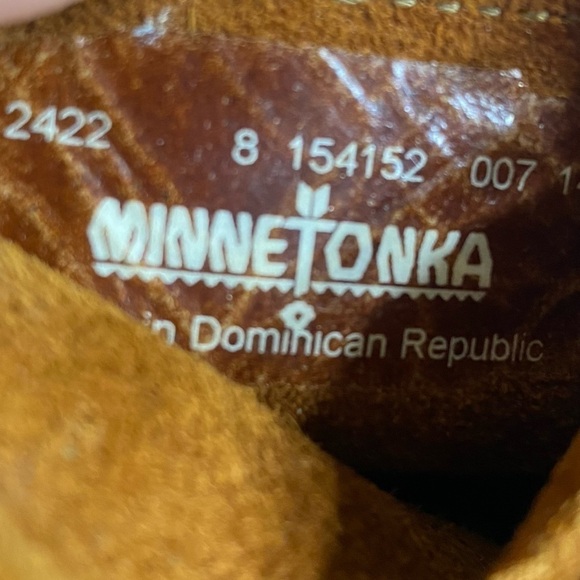 Minnetonka Brown Tramper Boot Size 8 Toddler Kids - Picture 8 of 8